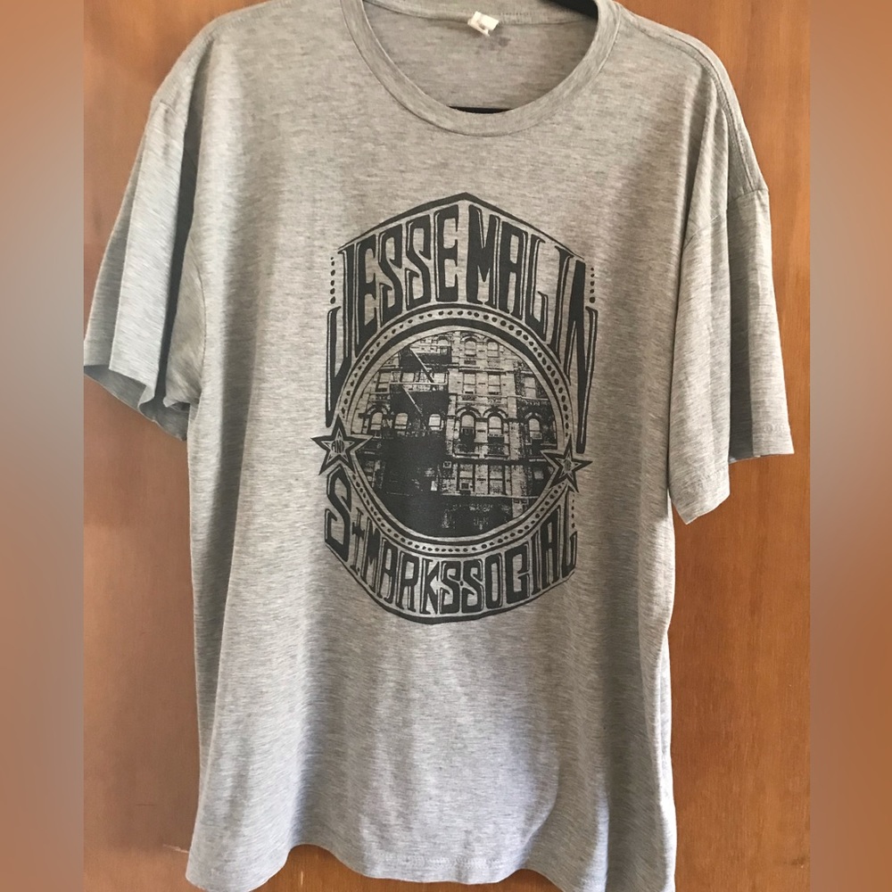 Jesse Malin St. Mark’s Social Tour T-shirt XL